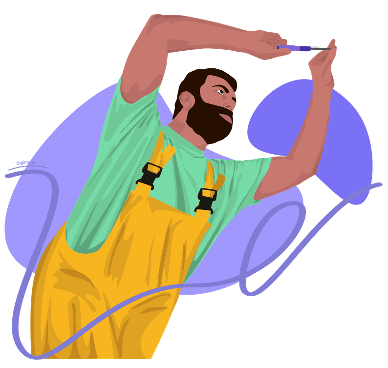 électricien en formation habilitation électrique