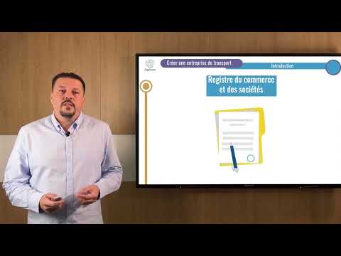 Créer une entreprise de transport routier de marchandises - Introduction
