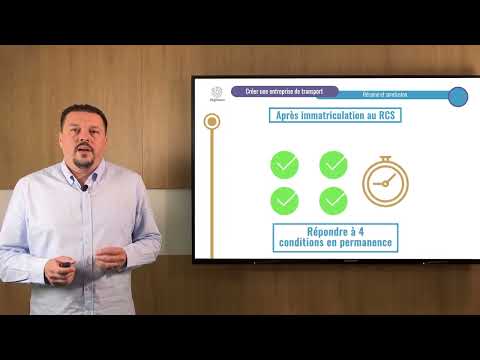 Créer une entreprise de transport routier de marchandises - Résumé